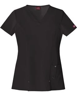 Dickies Xtreme Stretch Women Scrubs Top V-Neck 82851 | Shirts & Tops