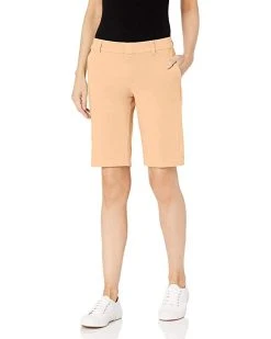 Dickies Women's Perfect Shape Twill Bermuda Shorts -Johnston & Murphy Sales 618IekpnQ1L. AC SR736920