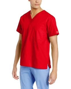 Dickies Unisex V-Neck Top | Shirts & Tops -Johnston & Murphy Sales 61BK3viaiiL. AC SR736920