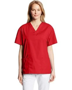 Dickies Women's EDS Signature Scrubs 86706 Missy Fit V-Neck Top | Shirts & Tops -Johnston & Murphy Sales 61DAxdnZbyL. AC SR736920
