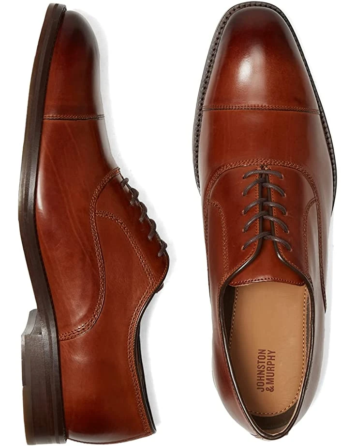 Johnston & Murphy Meade Cap Toe | Oxfords 7 Johnston & Murphy Meade Cap Toe | Oxfords - Image 7