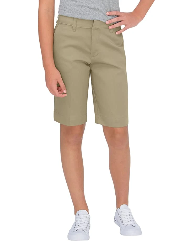 Dickies Juniors' Plus Size Stretch Bermuda Short | Shorts 1 Dickies Juniors' Plus Size Stretch Bermuda Short | Shorts