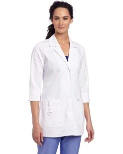 Dickies Scrubs Women's Junior Fit 3/4 Sleeve Lab Coat | Coats & Outerwear