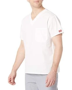 Dickies Unisex V-Neck Top | Shirts & Tops -Johnston & Murphy Sales 61JQrX0I89L. AC SR736920