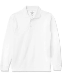 Dickies Boys' Long Sleeve Pique Polo | Shirts & Tops -Johnston & Murphy Sales 61KkXjWnTeL. AC SR736920