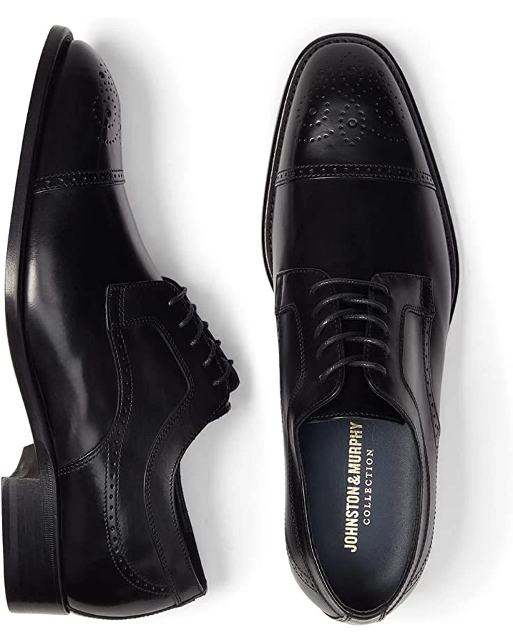 Johnston & Murphy Collection Ellsworth Cap Toe | Oxfords 1 Johnston & Murphy Collection Ellsworth Cap Toe | Oxfords