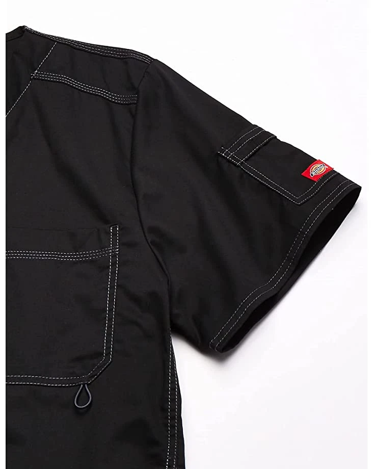 Dickies Gen Flex Men Scrubs Top V-Neck 81722 | Shirts & Tops 3 Dickies Gen Flex Men Scrubs Top V-Neck 81722 | Shirts & Tops - Image 3