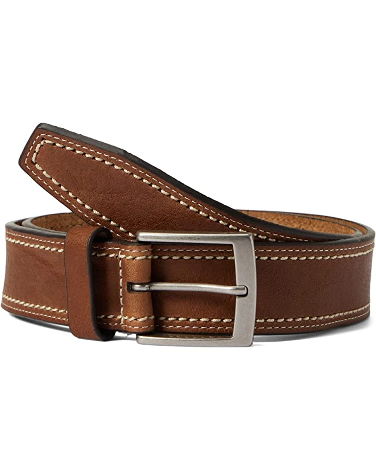 Johnston & Murphy Double Contrast Stitch Belt | Belts 3 Johnston & Murphy Double Contrast Stitch Belt | Belts - Image 3