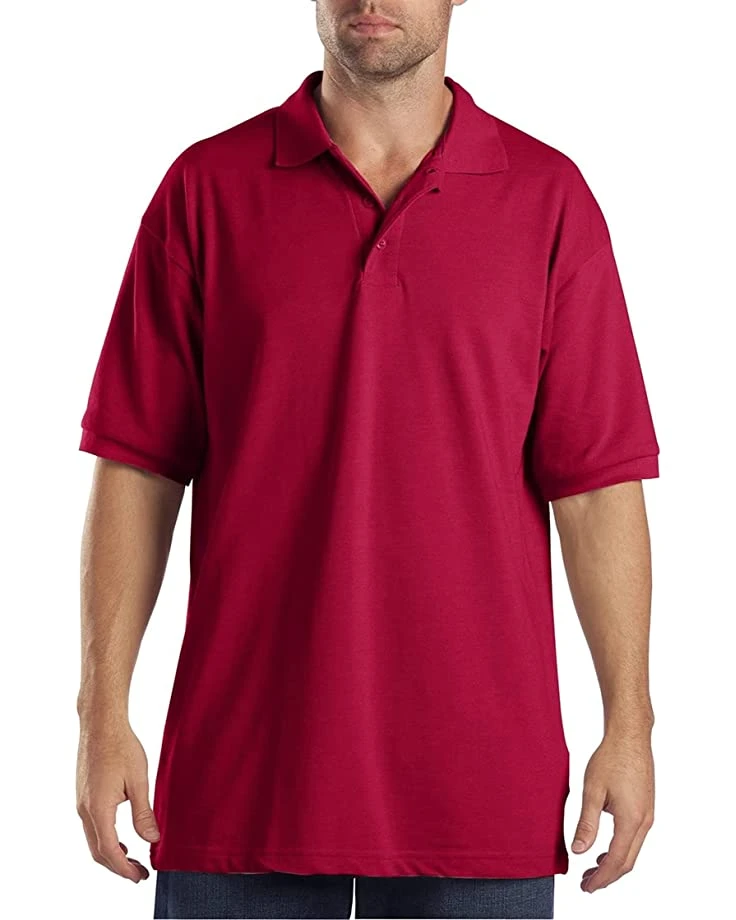 Dickies Men's Big Short-Sleeve Pique Polo Shirt | Shirts & Tops 2 Dickies Men's Big Short-Sleeve Pique Polo Shirt | Shirts & Tops - Image 2