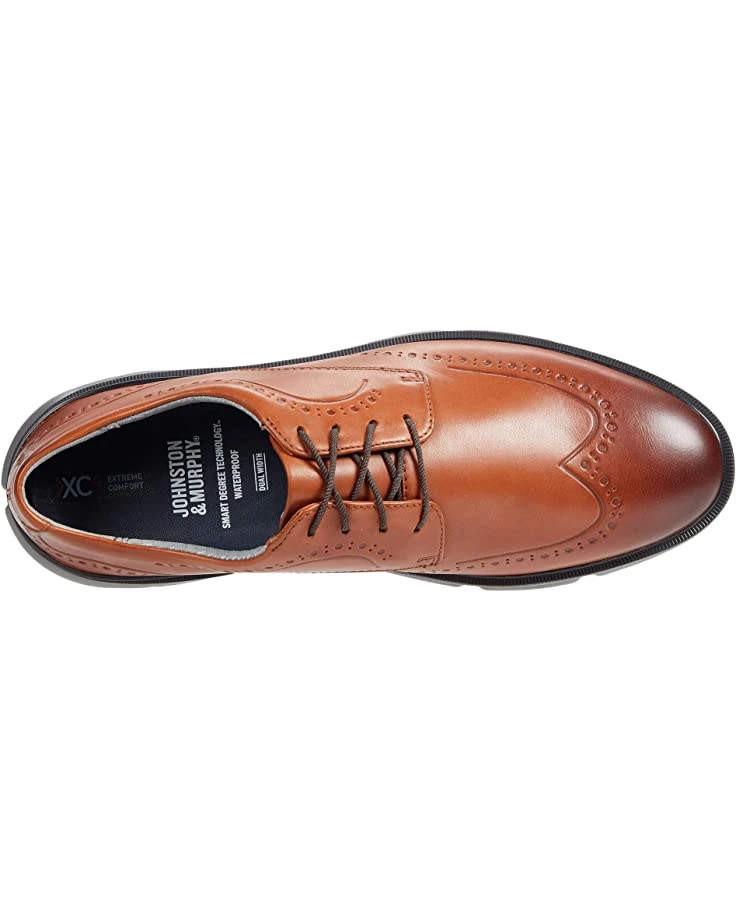 Johnston & Murphy Waterproof XC4® Tanner Wing Tip | Oxfords 2 Johnston & Murphy Waterproof XC4® Tanner Wing Tip | Oxfords - Image 2