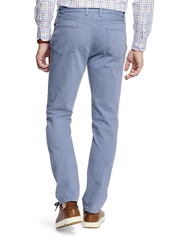 Johnston & Murphy Overdyed Denim in Medium Blue | Jeans 2 Johnston & Murphy Overdyed Denim in Medium Blue | Jeans - Image 2