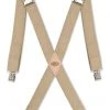 Dickies Men's 1 1/2 inch Solid Straight Clip Adjustable X Back Suspender | Suspenders & Braces