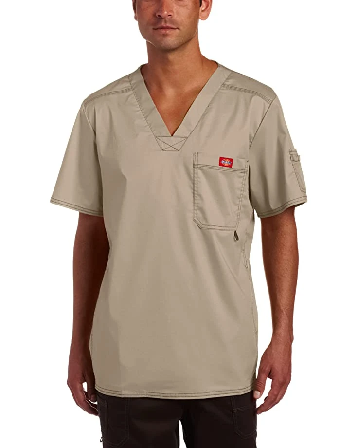 Dickies Gen Flex Men Scrubs Top V-Neck 81722 | Shirts & Tops 7 Dickies Gen Flex Men Scrubs Top V-Neck 81722 | Shirts & Tops - Image 7