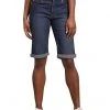 Dickies Women's Perfect Shape Denim Bermuda Shorts