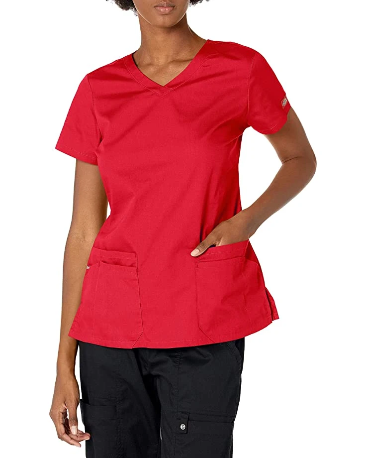 Dickies Women's EDS Signature V-Neck Top with Multiple Patch Pockets Jr | Shirts & Tops 11 Dickies Women's EDS Signature V-Neck Top with Multiple Patch Pockets Jr | Shirts & Tops - Image 11