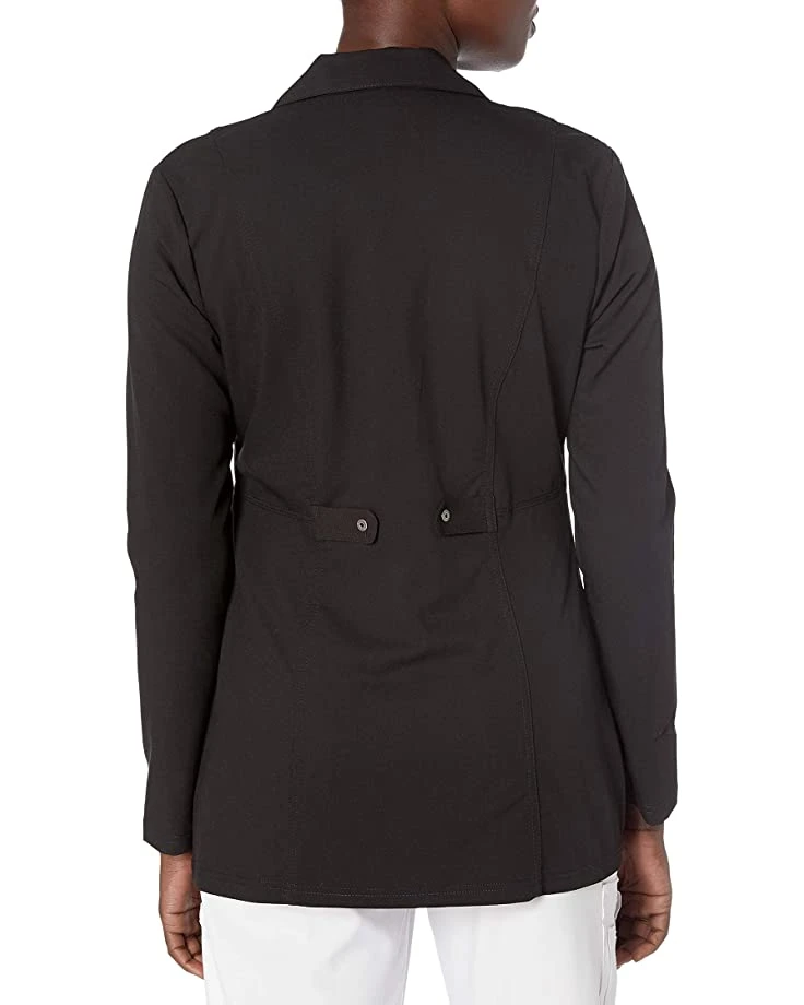 Dickies Women's Xtreme Stretch 28" Snap Front Lab Coat | Coats & Outerwear 2 Dickies Women's Xtreme Stretch 28" Snap Front Lab Coat | Coats & Outerwear - Image 2