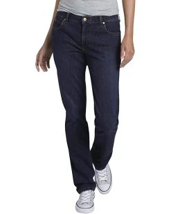 Dickies Women's Perfect Shape Denim Jean-Straight Stretch | Jeans