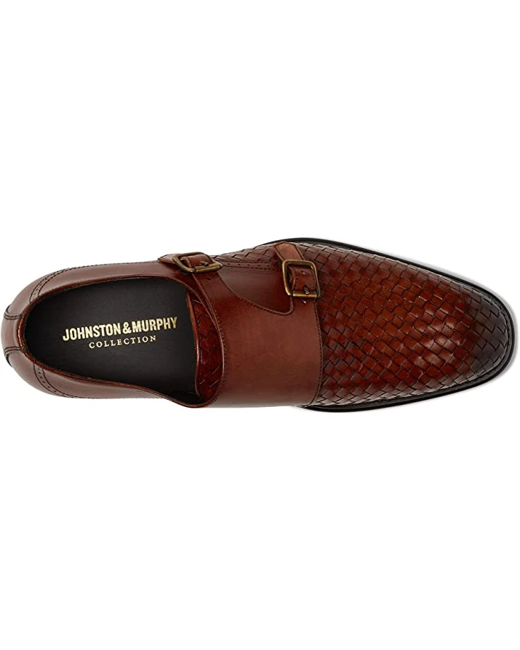 Johnston & Murphy Collection Ellsworth Woven Double Buckle | Oxfords 2 Johnston & Murphy Collection Ellsworth Woven Double Buckle | Oxfords - Image 2