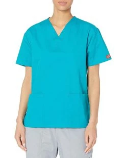 Dickies Women's EDS Signature Scrubs 86706 Missy Fit V-Neck Top | Shirts & Tops -Johnston & Murphy Sales 71a3pZsUgxL. AC SR736920