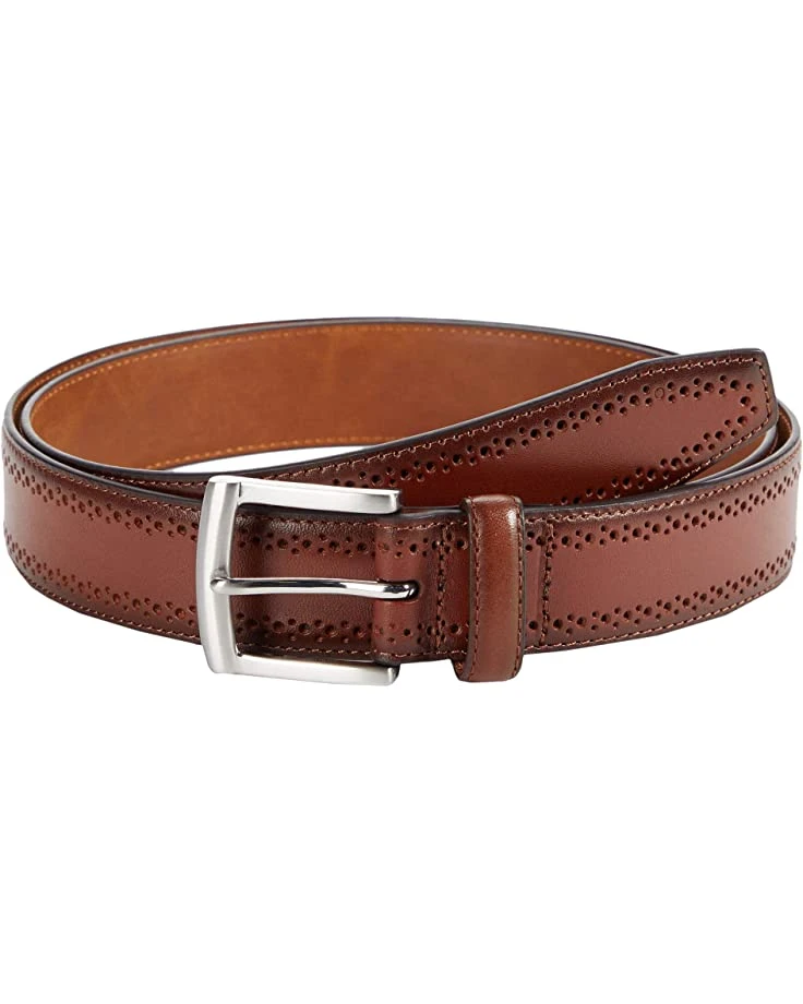 Johnston & Murphy Perfed Dress Belt | Belts 2 Johnston & Murphy Perfed Dress Belt | Belts - Image 2