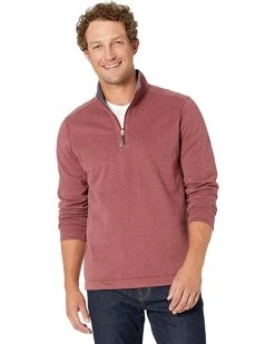 Johnston & Murphy Reversible Solid 1/4 Zip | Sweaters
