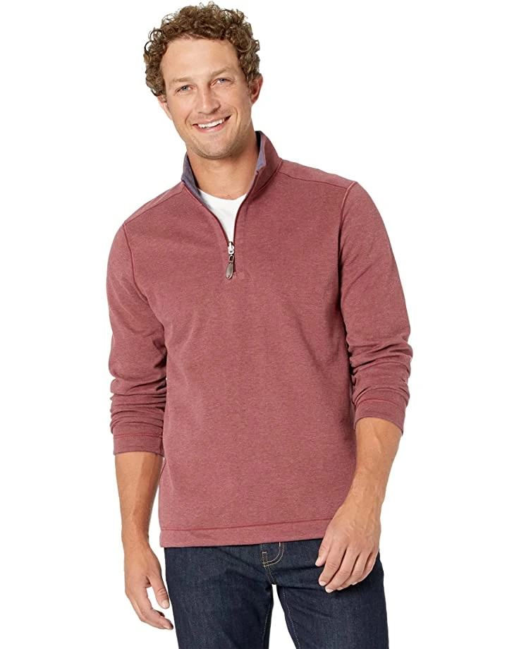 Johnston & Murphy Reversible Solid 1/4 Zip | Sweaters 1 Johnston & Murphy Reversible Solid 1/4 Zip | Sweaters