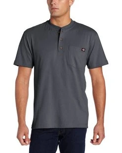 Dickies Men's Heavyweight Henley | Shirts & Tops