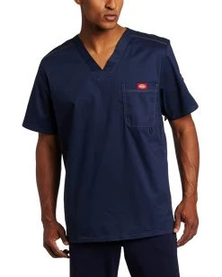 Dickies EDS Signature Men Scrubs Top V-Neck 81906 | Shirts & Tops