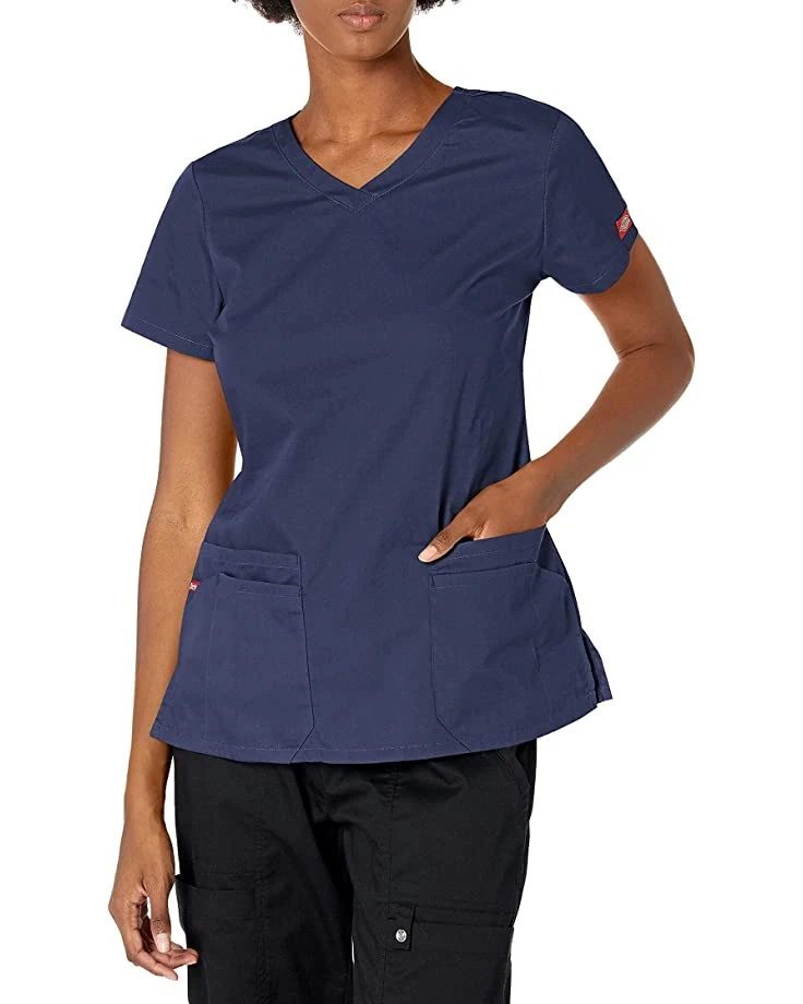Dickies Women's EDS Signature V-Neck Top with Multiple Patch Pockets Jr | Shirts & Tops 9 Dickies Women's EDS Signature V-Neck Top with Multiple Patch Pockets Jr | Shirts & Tops - Image 9