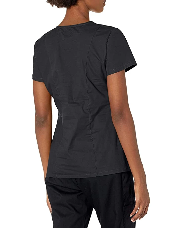 Dickies Women's EDS Signature V-Neck Top with Multiple Patch Pockets Jr | Shirts & Tops 2 Dickies Women's EDS Signature V-Neck Top with Multiple Patch Pockets Jr | Shirts & Tops - Image 2