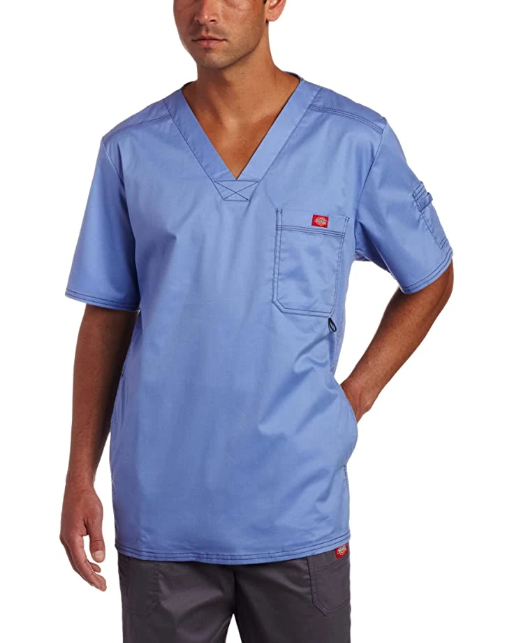 Dickies Gen Flex Men Scrubs Top V-Neck 81722 | Shirts & Tops 6 Dickies Gen Flex Men Scrubs Top V-Neck 81722 | Shirts & Tops - Image 6