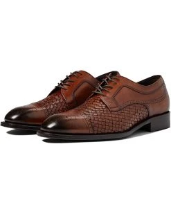Johnston & Murphy Collection Ellsworth Woven Cap Toe | Oxfords
