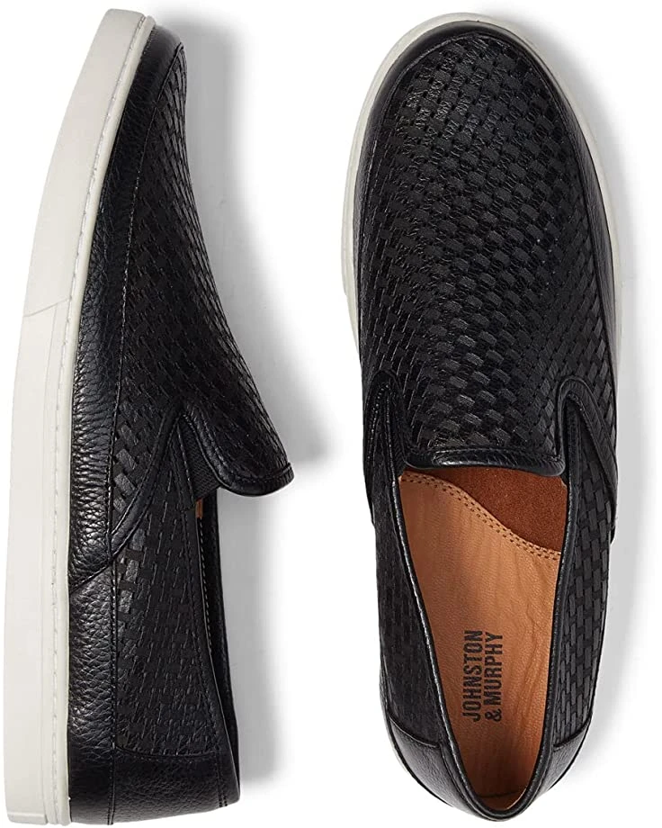 Johnston & Murphy Tyler Laser Weave Slip-On | Sneakers & Athletic Shoes 1 Johnston & Murphy Tyler Laser Weave Slip-On | Sneakers & Athletic Shoes