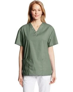 Dickies Women's EDS Signature Scrubs 86706 Missy Fit V-Neck Top | Shirts & Tops -Johnston & Murphy Sales 71kiRzYOG7L. AC SR736920