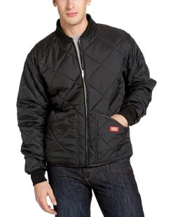 Dickies Men's Water Resistant Diamond Quilted Nylon Jacket | Coats & Outerwear