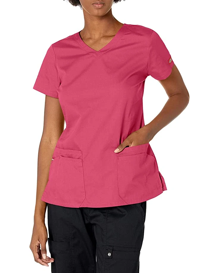 Dickies Women's EDS Signature V-Neck Top with Multiple Patch Pockets Jr | Shirts & Tops 6 Dickies Women's EDS Signature V-Neck Top with Multiple Patch Pockets Jr | Shirts & Tops - Image 6