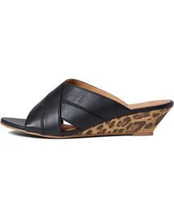 Johnston & Murphy Marlena Cross Band Slide | Heels -Johnston & Murphy Sales 71v375P69BL. AC SR736920