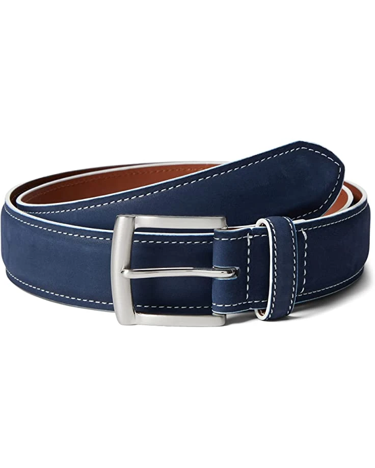 Johnston & Murphy Painted Edge Belt | Belts 1 Johnston & Murphy Painted Edge Belt | Belts