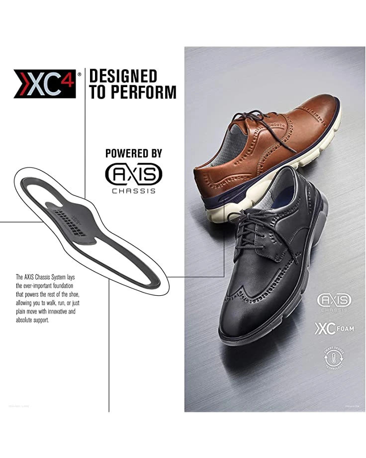 Johnston & Murphy Waterproof XC4® Tanner Wing Tip | Oxfords 7 Johnston & Murphy Waterproof XC4® Tanner Wing Tip | Oxfords - Image 7