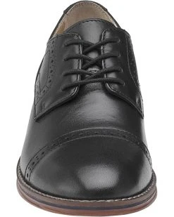 Johnston & Murphy Kids Conard Cap Toe (Little Kid/Big Kid) | Oxfords -Johnston & Murphy Sales 815G8vMQIMS. AC SR736920