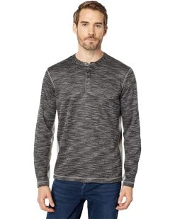 Johnston & Murphy Striated Knit Henley | Shirts & Tops