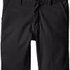 Dickies Khaki Boys' Slim Fit Stretch Flat Front Short | Shorts