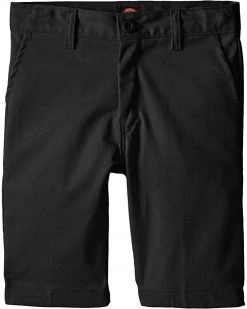 Dickies Khaki Boys' Slim Fit Stretch Flat Front Short | Shorts