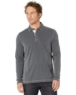Johnston & Murphy Vintage Slub Long Sleeve Polo | Shirts & Tops