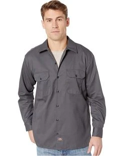 Dickies Long Sleeve Work Shirt | Shirts & Tops -Johnston & Murphy Sales 81hRgTuiC4L. AC SR736920