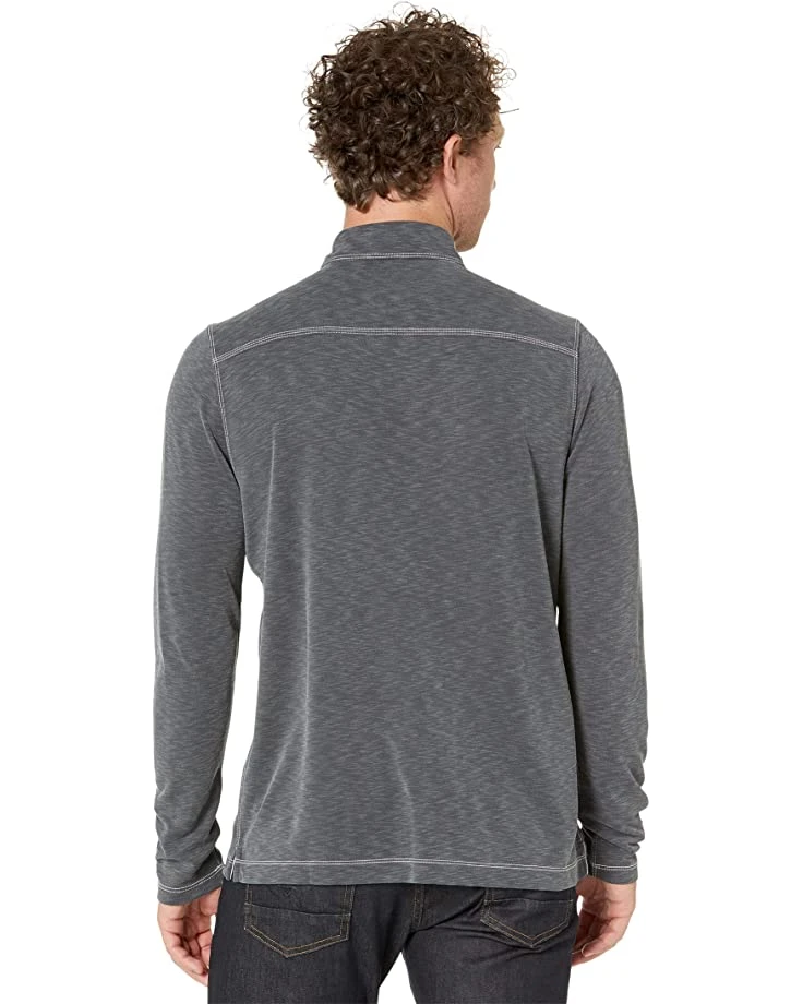 Johnston & Murphy Vintage Slub Long Sleeve Polo | Shirts & Tops 2 Johnston & Murphy Vintage Slub Long Sleeve Polo | Shirts & Tops - Image 2