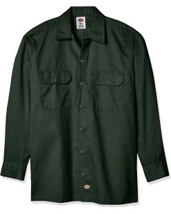 Dickies Men's Long Sleeve Work Shirt | Shirts & Tops -Johnston & Murphy Sales 81vxs1noeqL. AC SR736920 1
