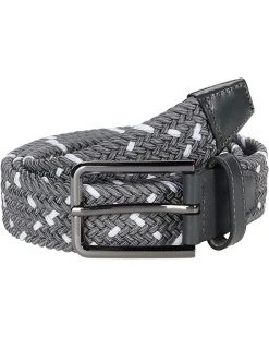 Johnston & Murphy Leather Woven Belt | Belts