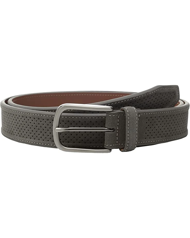 Johnston & Murphy Perforated Suede | Belts 1 Johnston & Murphy Perforated Suede | Belts