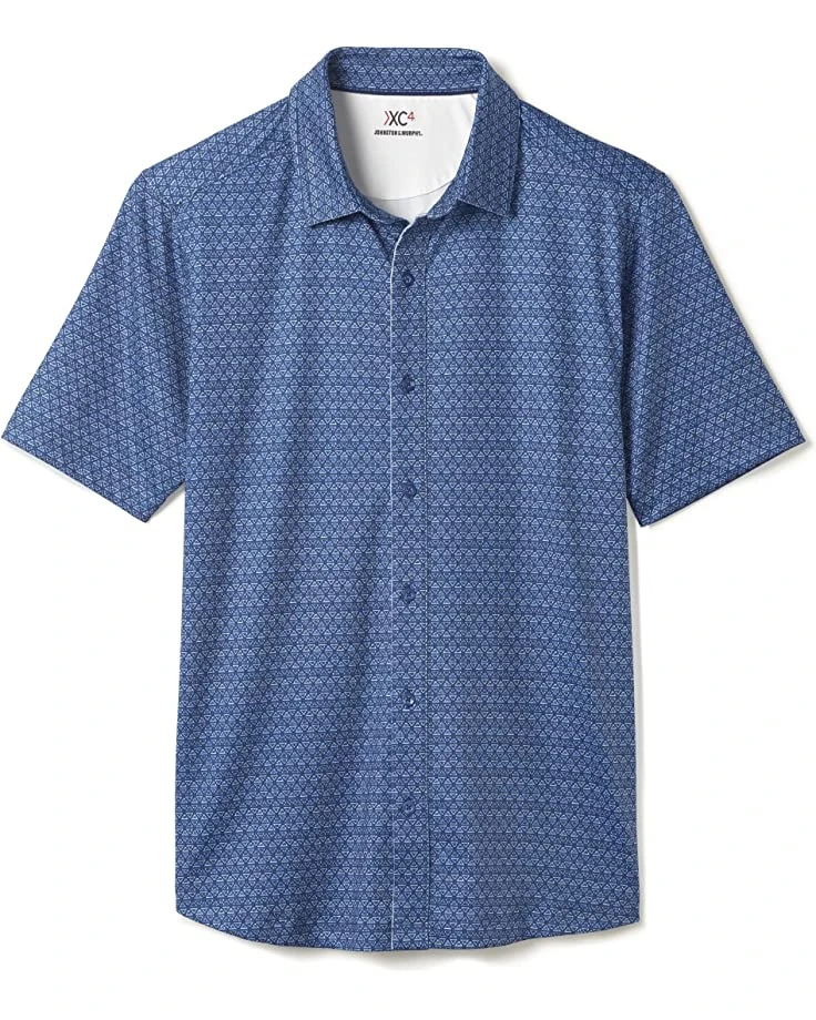 Johnston & Murphy XC4 Performance Short Sleeve Shirt | Shirts & Tops 4 Johnston & Murphy XC4 Performance Short Sleeve Shirt | Shirts & Tops - Image 4